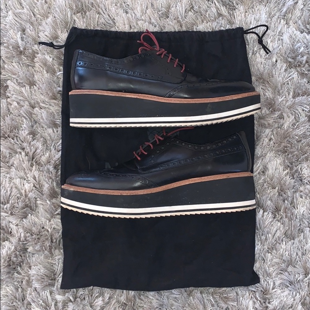 // Leather Platforms //